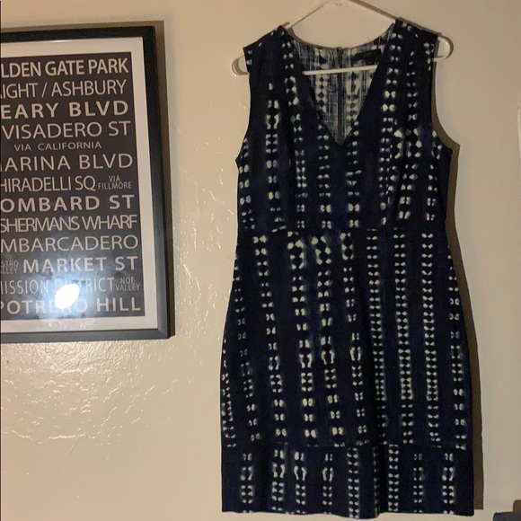 J. Crew Dresses & Skirts - J Crew ikat dress. Size 8
